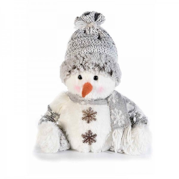 Snehuliak s čiapkou 31 cm