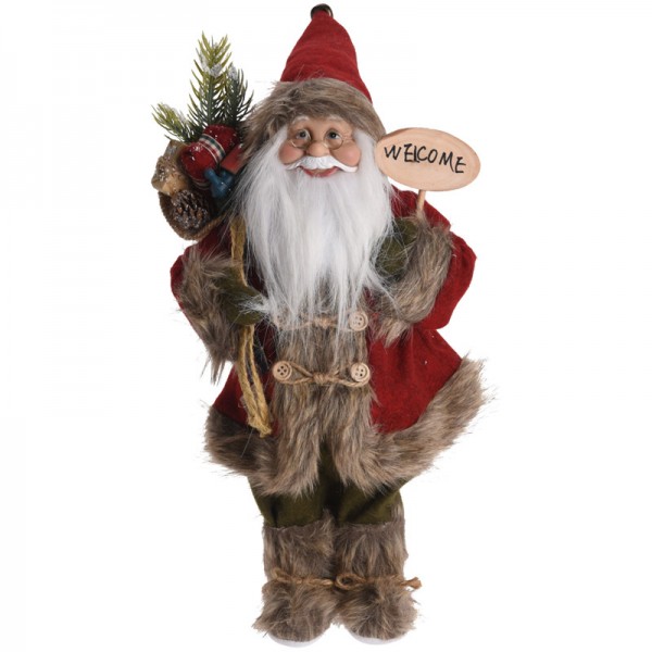 Santa Claus – červenohnedý 80 cm