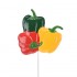Záhradný zápich Paprika 55 cm