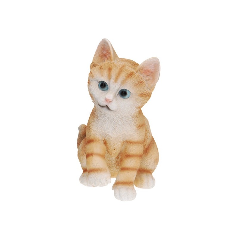 Dekoračné mačiatko – svetlé 19 cm