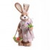 Veľkonočná zajačica v sviežom jarnom oblečení 58 cm
