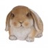 Veľkonočný zajačik v hnedej farbe 10 cm